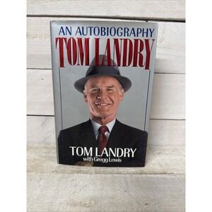 An Autobiography Tom Landry SIGNED - Fast Shipping
